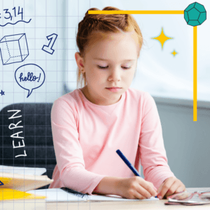 Elementary Math class in session