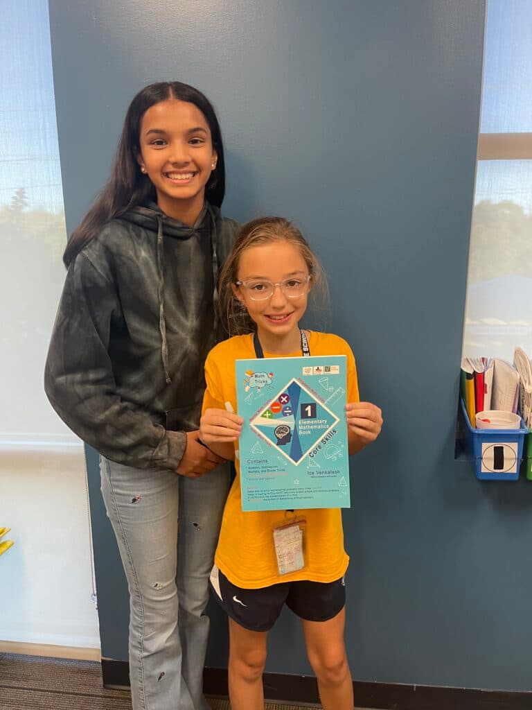 Vibba Learn students with the Elementary Mathematics book series